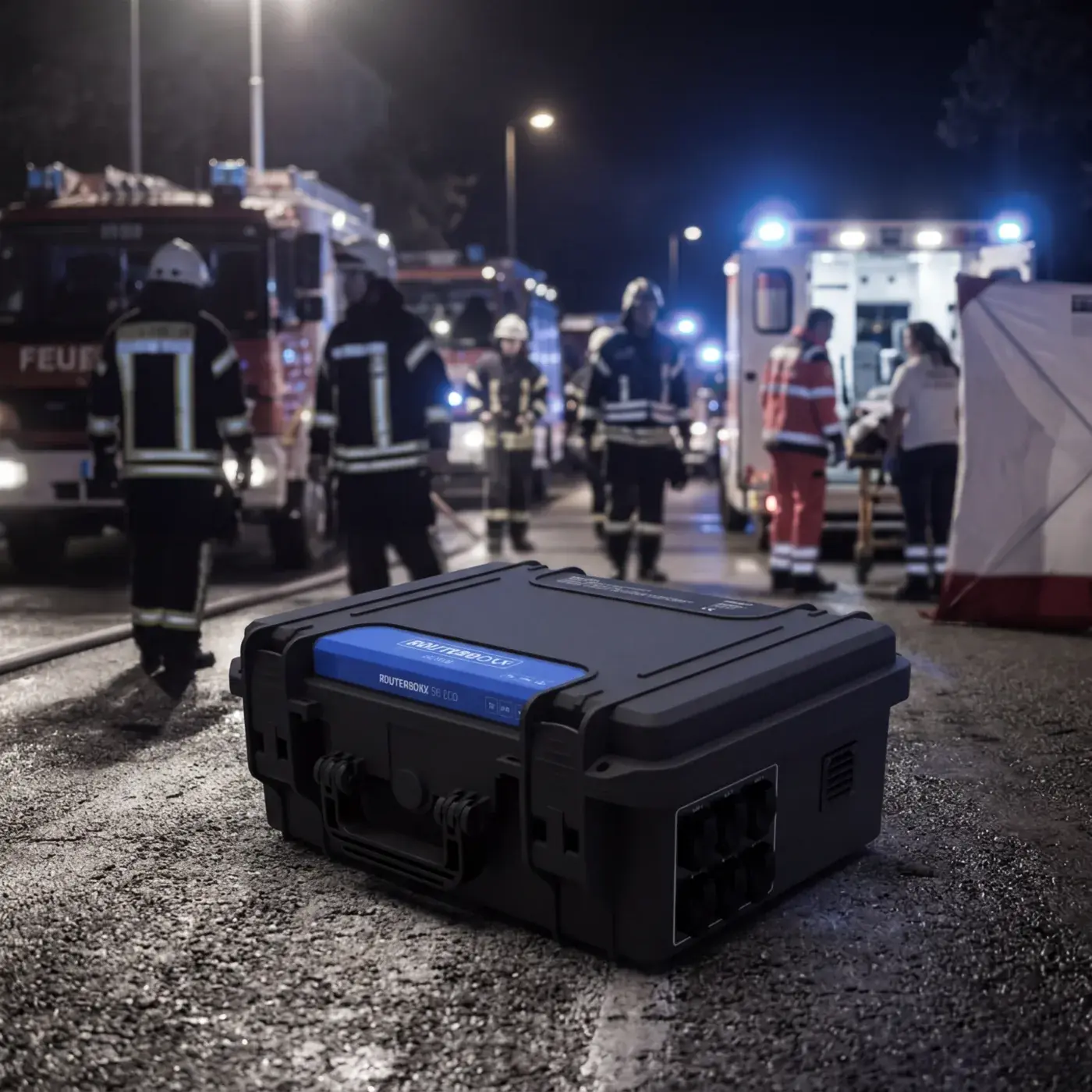 RouterBoxx im Einsatz von Feuerwehr und Einsatzorganisationen