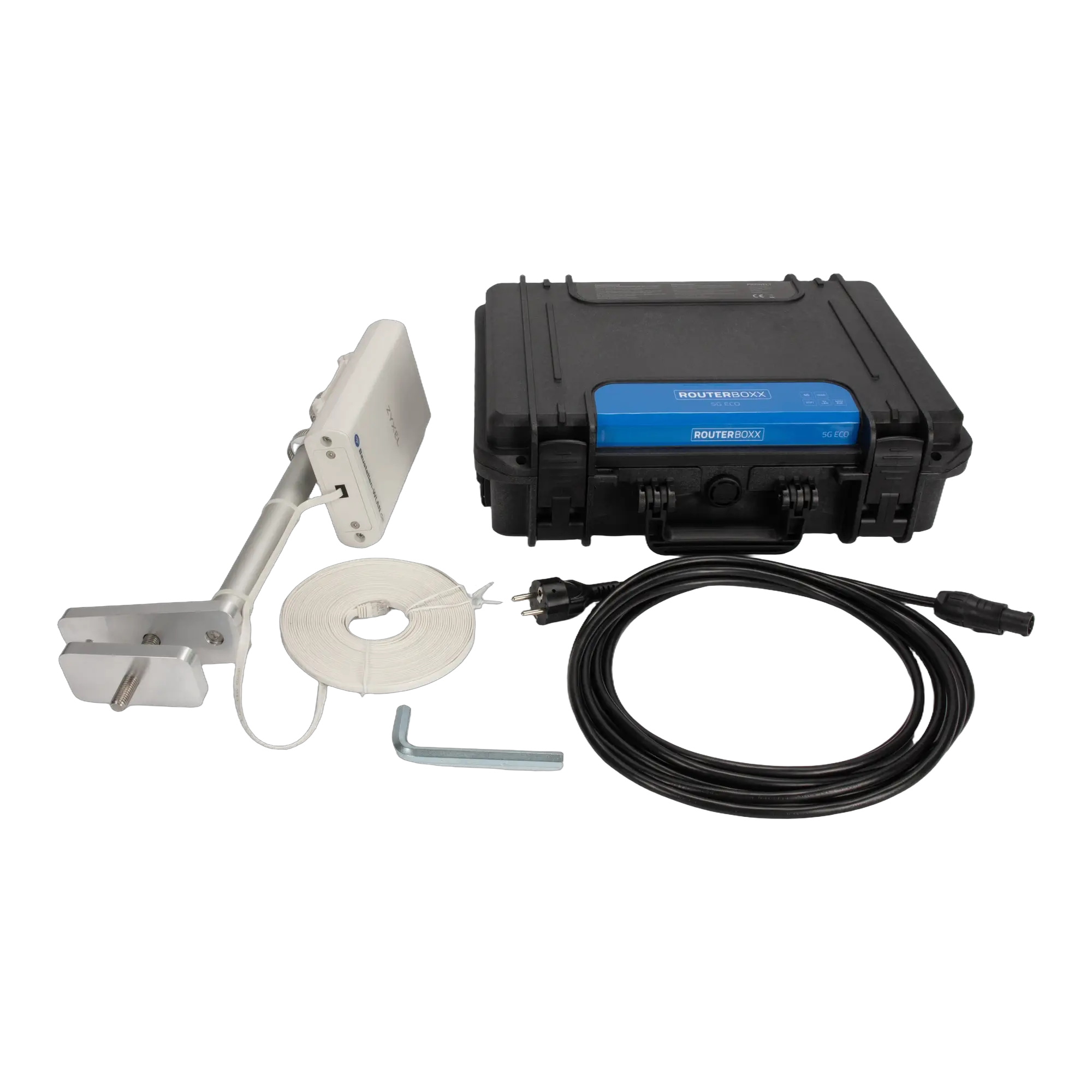 RouterBoxx 5G Eco im geschlossenen Schutzkoffer